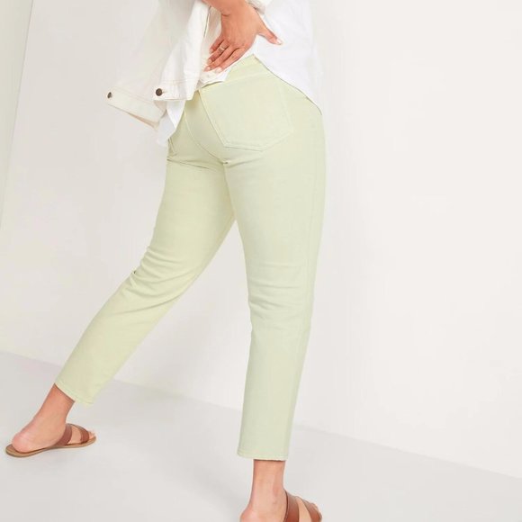 New High-Waisted O.G. Straight Mineral-Dye Jeans - Picture 2 of 5